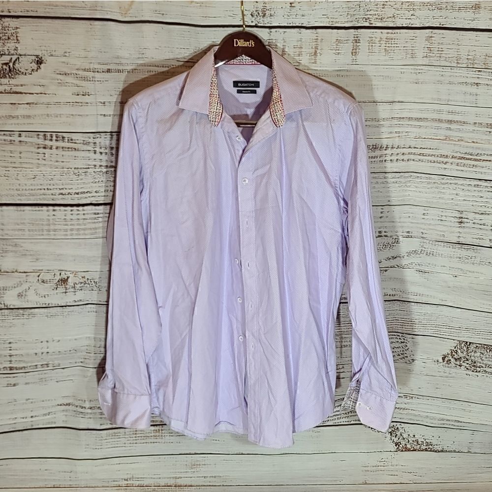 Bugatchi Classic Fit Button Down L